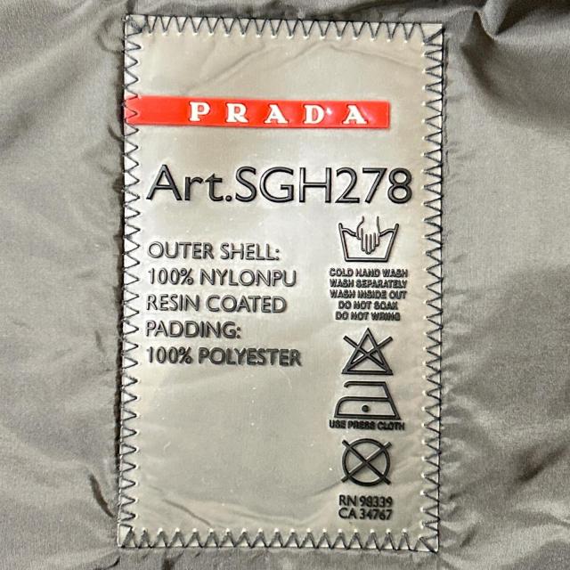PRADA SPORT プラダスポーツ ジャケット ４８ カーキ メンズ_4