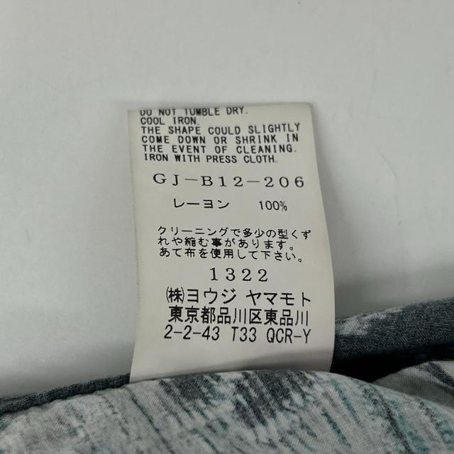 Ground Y グラウンドワイ トップス 3 ブラック×ブルー メンズ_5