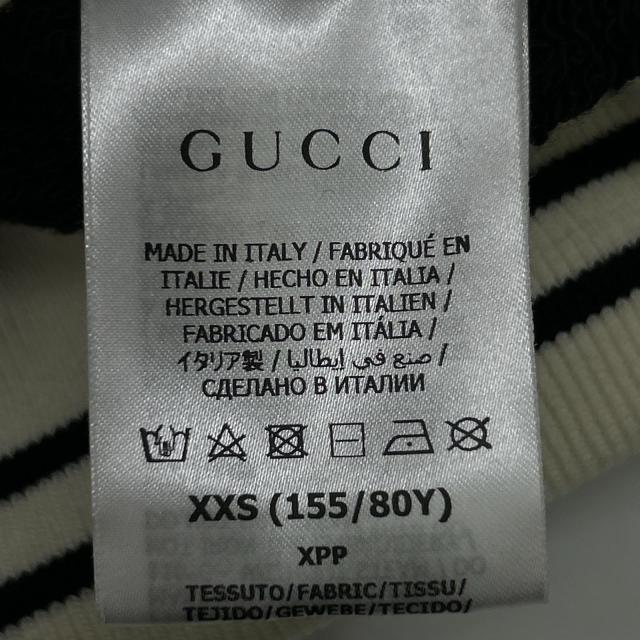 GUCCI グッチ トップス XXS ブラック レディースの通販はau PAY