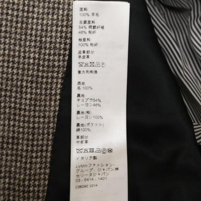CELINE セリーヌ ジャケット 34 ブラウン メンズ_8