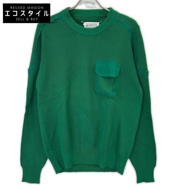 Maison Margiela メゾンマルジェラ トップス M グリーン メンズ