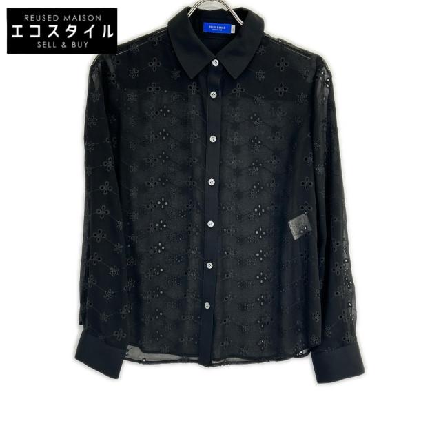 BLUE LABEL CRESTBRIDGE ブルーレーベルクレストブリッジ トップス 36 ブラック レディース