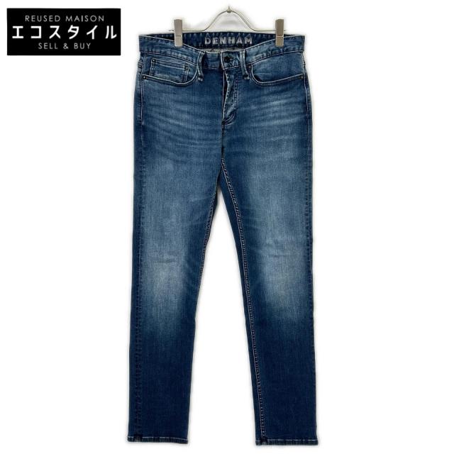 DENHAM デンハム ボトムス 30-32 ブルー メンズ