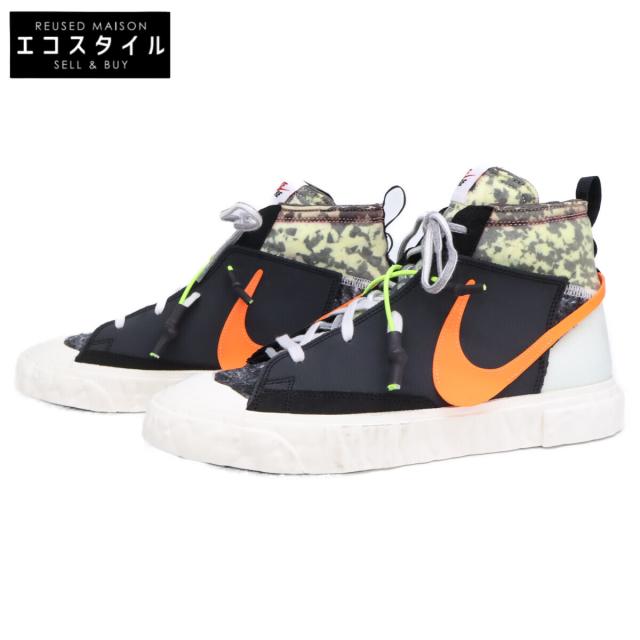 NIKE ナイキ シューズ US9 BLACK/TOTAL ORANGE-VAST GREY メンズ