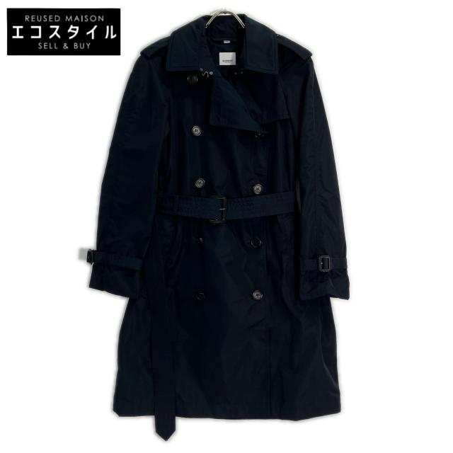 BURBERRY バーバリー コート 38 ネイビー レディース