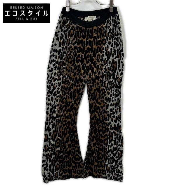 STELLA McCARTNEY ステラマッカートニー ボトムス 46 ブラック×ブラウン レディース 9,548円