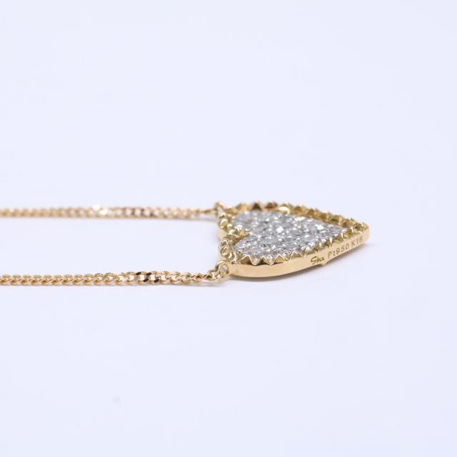 STAR JEWELRY スタージュエリー ネックレス イエローゴールド レディース_8