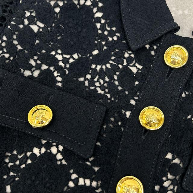Giambattista Valli ジャンバティスタヴァリ ワンピース 38 ブラック レディース_7