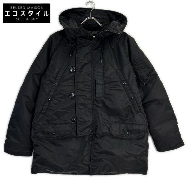 BEAMS PLUS ビームスプラス コート L ブラック メンズ