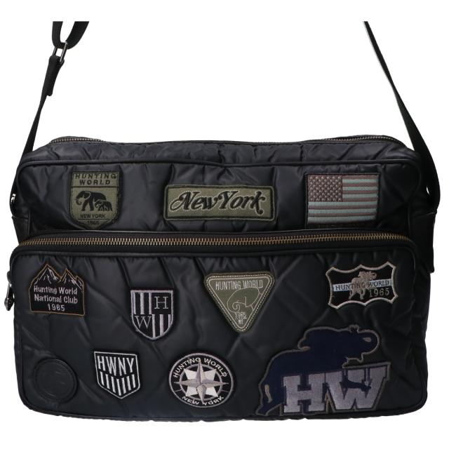 HUNTING WORLD ハンティングワールド ショルダーバッグ ブラック 