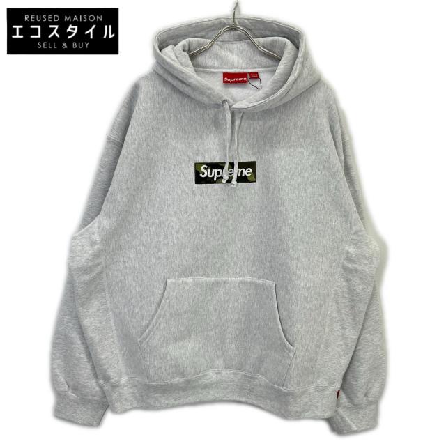 Supreme シュプリーム トップス XL グレー メンズ