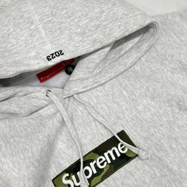 Supreme シュプリーム トップス XL グレー メンズ_8