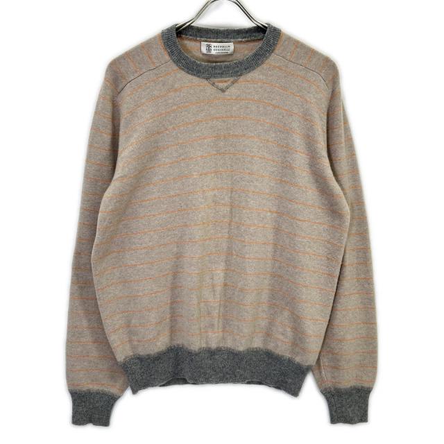 BRUNELLO CUCINELLI ブルネロクチネリ トップス ベージュ メンズ