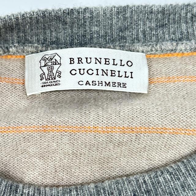 BRUNELLO CUCINELLI ブルネロクチネリ トップス ベージュ メンズ