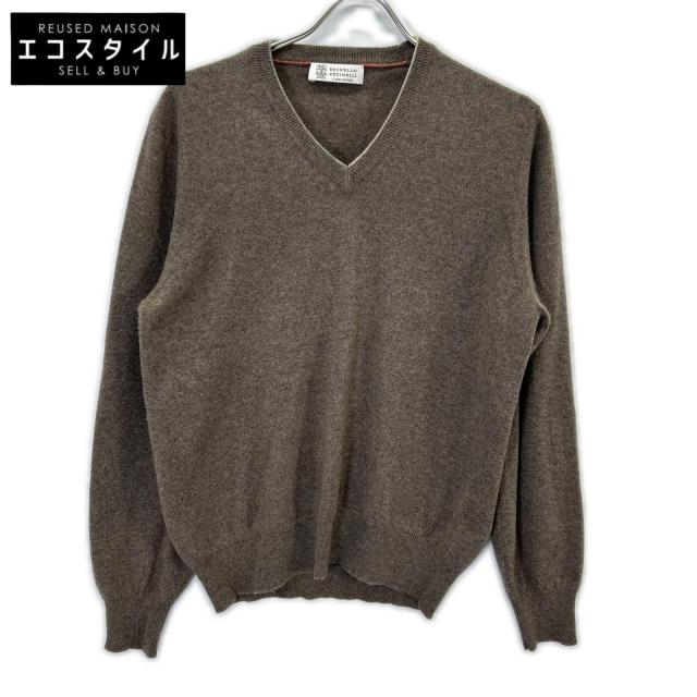 BRUNELLO CUCINELLI ブルネロクチネリ トップス ブラウン メンズ