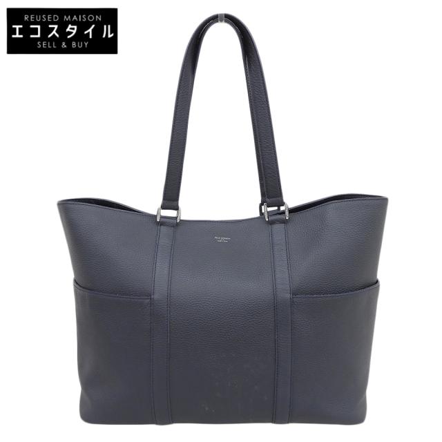 PELLE MORBIDA ペッレモルビダ トートバッグ ネイビー レディースの