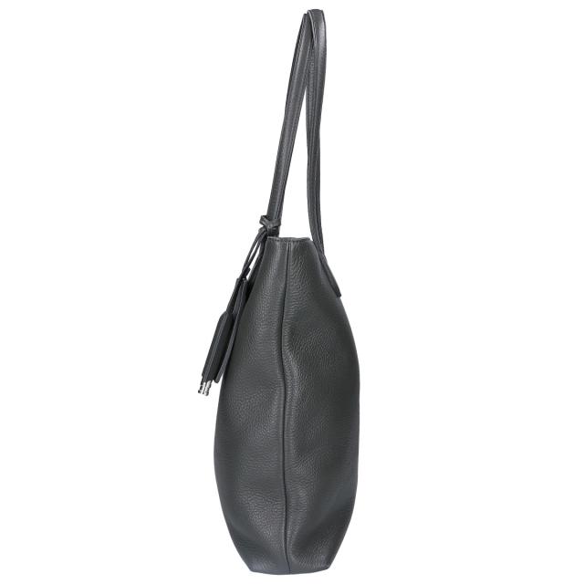 PELLE MORBIDA ペッレモルビダ トートバッグ チャコールグレー メンズ_2