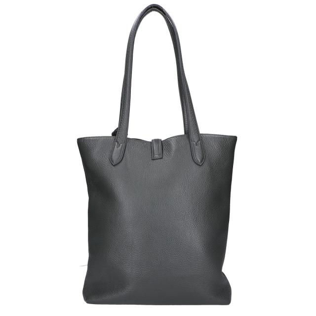 PELLE MORBIDA ペッレモルビダ トートバッグ チャコールグレー メンズ_3