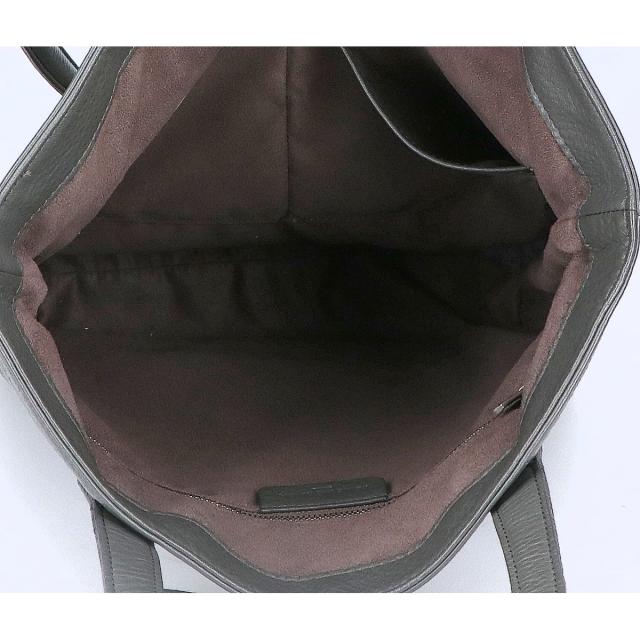 PELLE MORBIDA ペッレモルビダ トートバッグ チャコールグレー メンズ_6