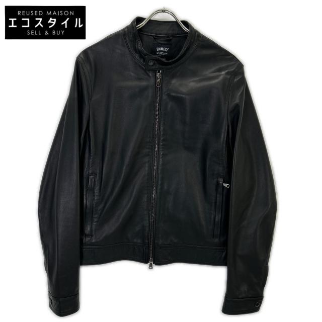 EMMETI エンメティー ジャケット 50 ブラック メンズ