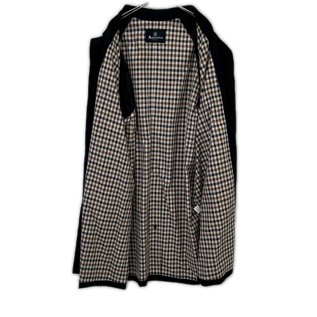 Aquascutum アクアスキュータム コート 38 ネイビー メンズ 【公式通販】