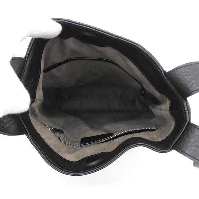 PELLE MORBIDA ペッレモルビダ ハンドバッグ ブラック レディース_5
