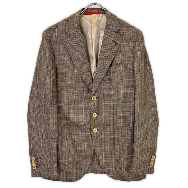 ISAIA イザイア ジャケット ブラウン メンズ_1