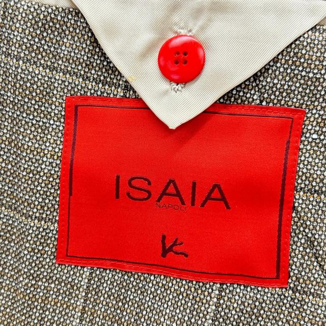 ISAIA イザイア ジャケット ブラウン メンズ_4