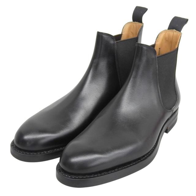 Crockett&Jones クロケット＆ジョーンズ シューズ 5 1/2E ブラック メンズ_1