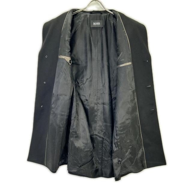 HUGO BOSS ヒューゴボス コート 48 ブラック メンズ_3
