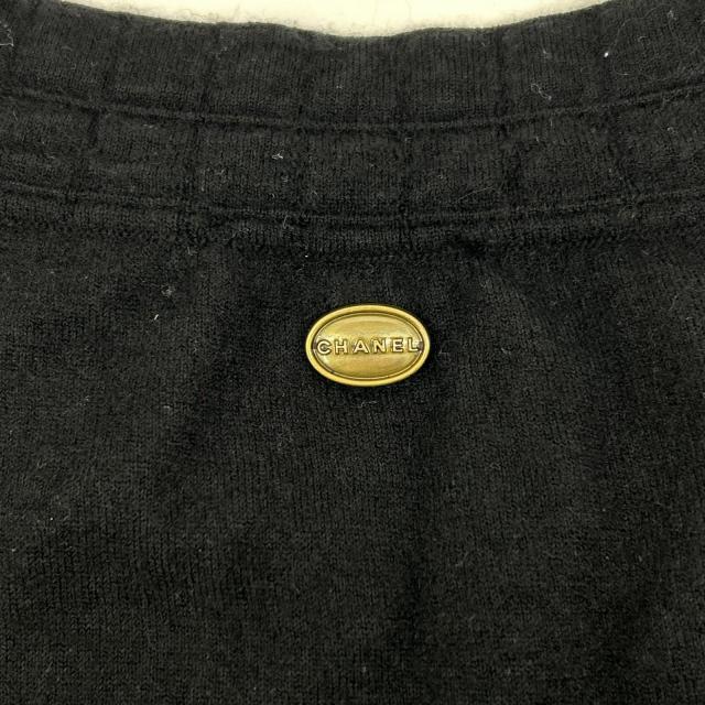 CHANEL シャネル ベスト 38 ブラック レディース_6