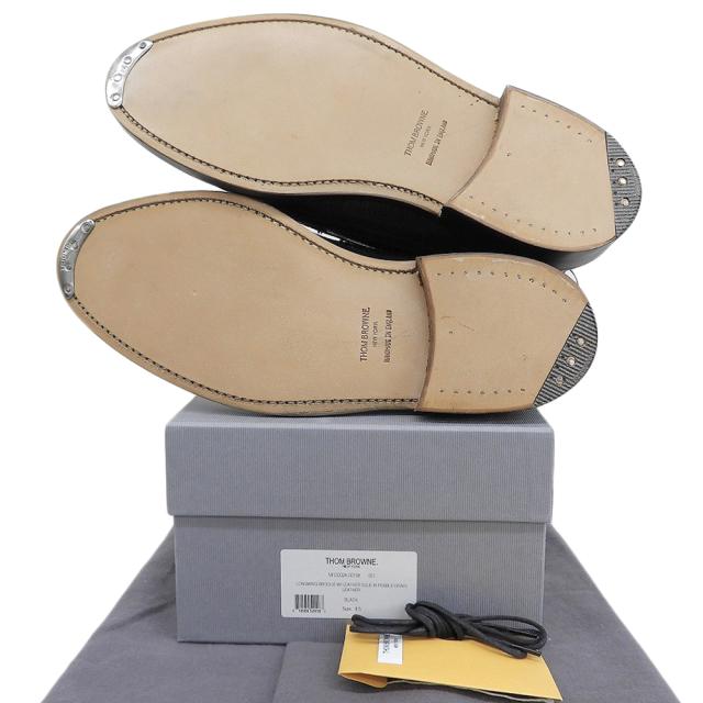 THOM BROWNE トムブラウン シューズ 8.5(US) ブラック メンズ_2