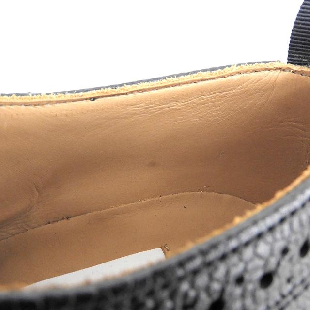 THOM BROWNE トムブラウン シューズ 8.5(US) ブラック メンズ_3