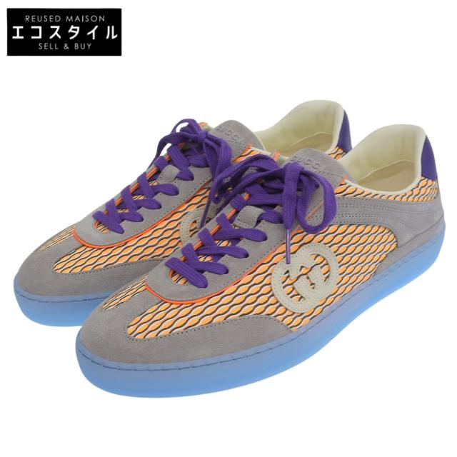GUCCI グッチ シューズ 9 1/2 オレンジ メンズ