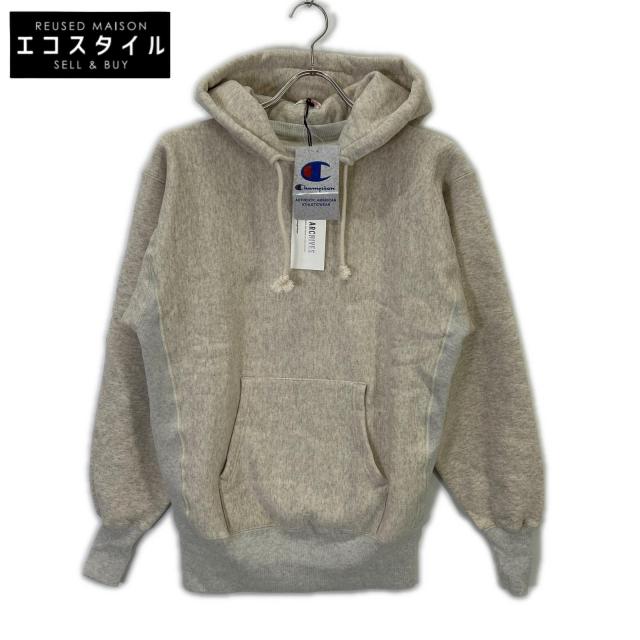 Champion チャンピオン トップス S シルバーグレー メンズ