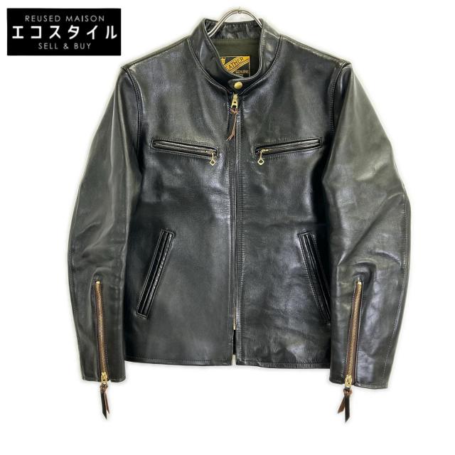 Y2 LEATHER ワイツーレザー ジャケット 36 ブラック メンズ