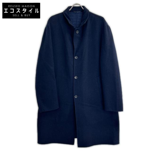 LANVIN COLLECTION ランバンコレクション コート 52 ネイビー メンズ