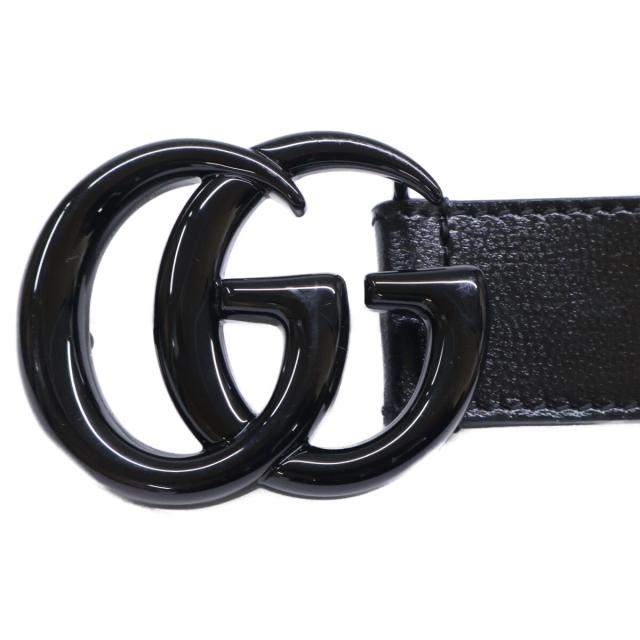 GUCCI グッチ ベルト 95/38 ブラック メンズ 【公式通販】