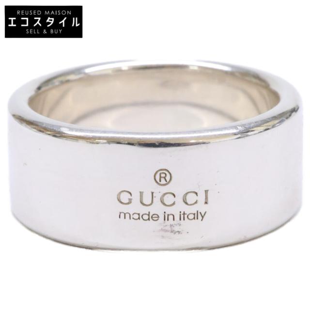 GUCCI グッチ リング 指輪 10 シルバー 【公式通販】 Gucci シルバー リング ロゴ入り