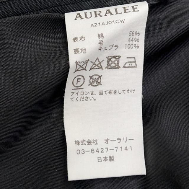 AURALEE オーラリー ジャケット 4 ブラック メンズ_5