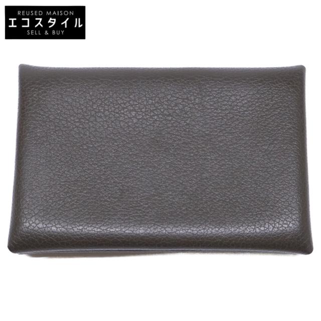 HERMES エルメス カードケース アスファルト メンズ