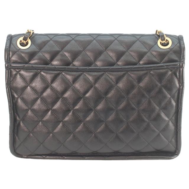 CHANEL シャネル ショルダーバッグ ブラック/ゴールド金具 レディース_3