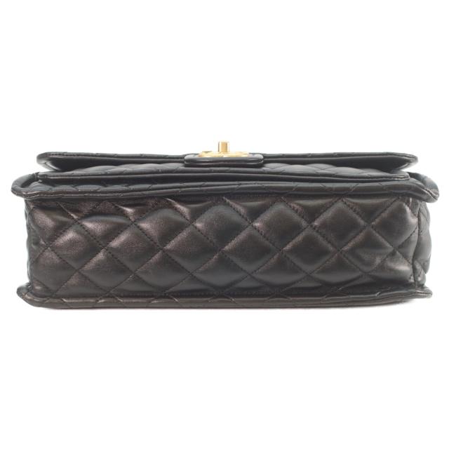 CHANEL シャネル ショルダーバッグ ブラック/ゴールド金具 レディース_5