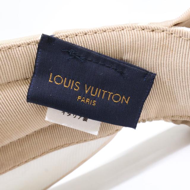 LOUIS VUITTON ルイヴィトン 帽子 ホワイト/カーキベージュ レディース_7