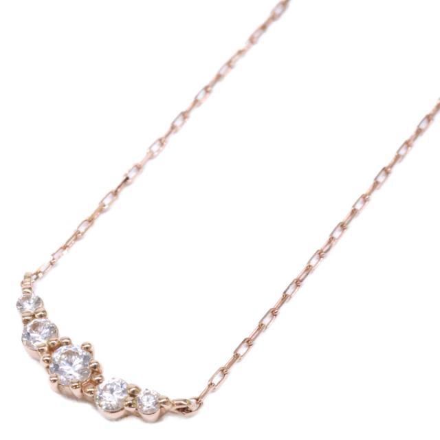 ヨンドシー 4℃ ネックレス ピンクゴールド レディース_1