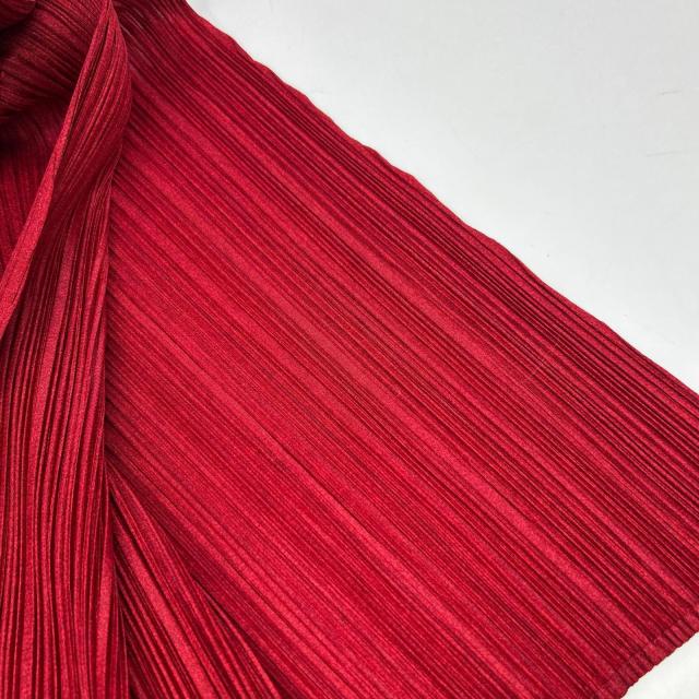 PLEATS PLEASE プリーツプリーズ ワンピース 4 レッド レディース_6