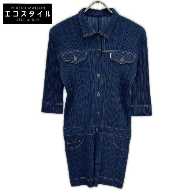 PLEATS PLEASE プリーツプリーズ トップス 4 ブルー レディース