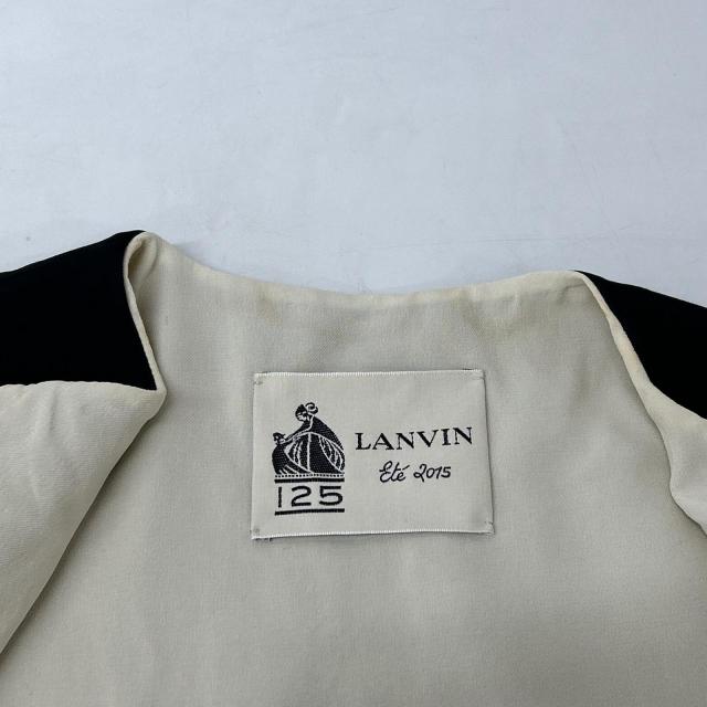 LANVIN ランバン ジャケット 40 ブラック レディース_10