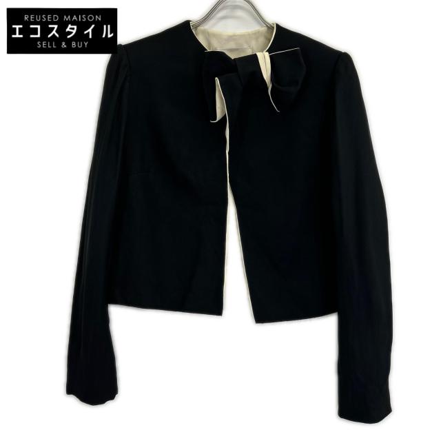 LANVIN ランバン ジャケット 40 ブラック レディース
