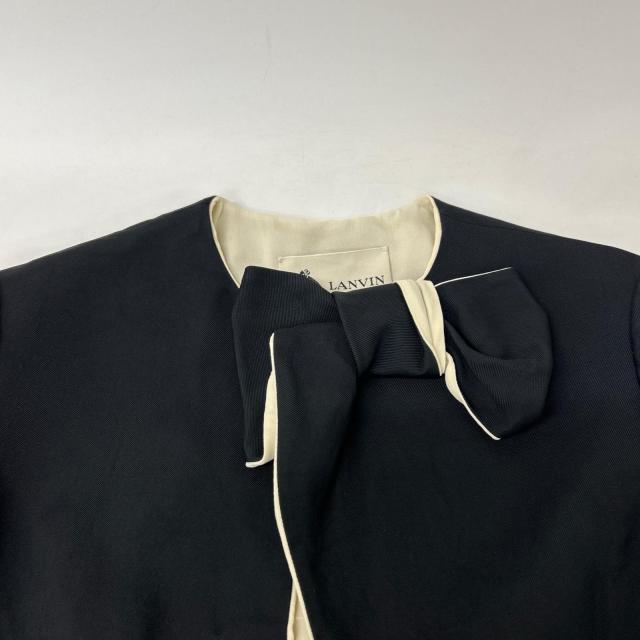 LANVIN ランバン ジャケット 40 ブラック レディース_7